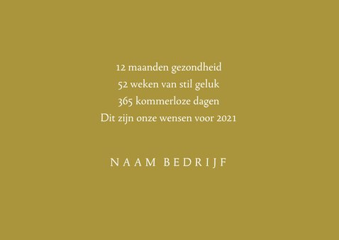 Nieuwjaarskaart - geometrische 2021 3