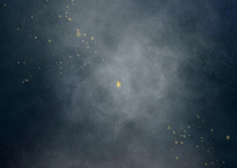 Nieuwjaarskaart met foto licht liefde goud vuurwerk 2026 Achterkant