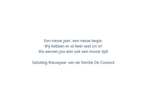Nieuwjaarskaart met gouden cijfers 3