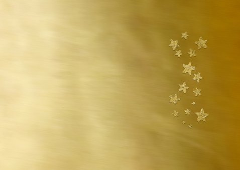 Nieuwjaarskaart zakelijk foto op goud 2