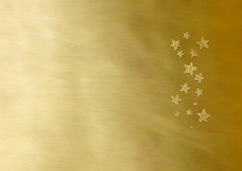 Nieuwjaarskaart zakelijk foto op goud 2