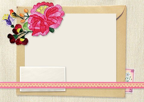 Oma vintage bloemen 3