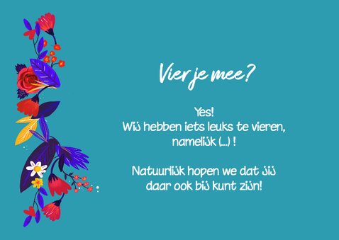 Party Time Bloemen 2