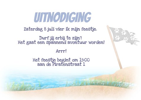 Piratenfeestje Chiwowy 3