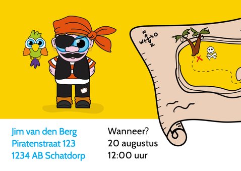 Piratenfeestje jongen 3