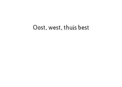 QR code scan oost west thuis best 3