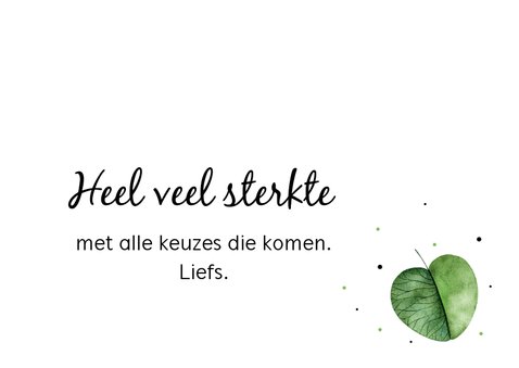 Religiekaart: Wat je ook doet, doe het uit liefde 3