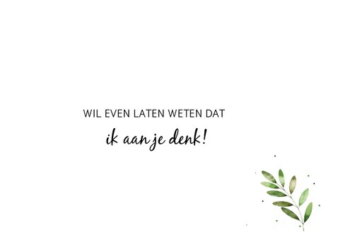 Religiekaartje: Gisteren is een herinnering 3