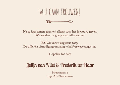 Save the Date grote foto - DH 3
