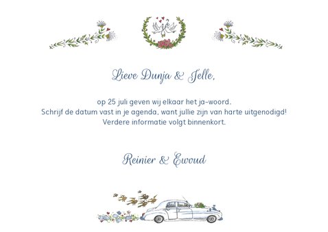 Save the date koning & koning 3