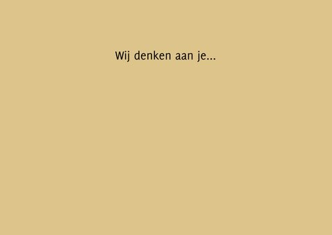 Sfeervolle sterktekaart met koper hart en brandend kaarsje 3
