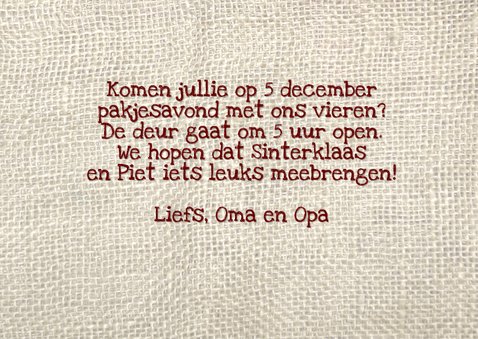 Sint Pepernoten uit de zak 3