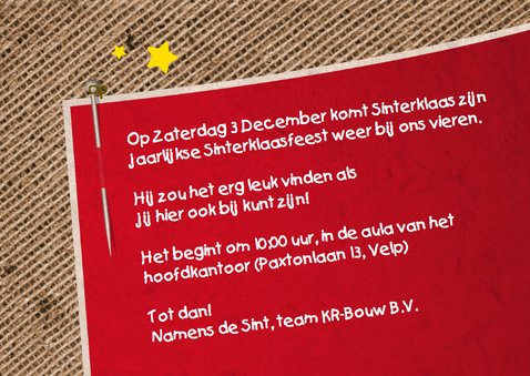 Sinterklaasfeest Bedrijf Logo 3