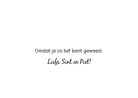 Sinterklaaskaart: Niet openen voor pakjesavond! 3