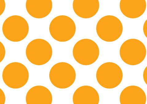 Sinterklaaskaart Sint met oranje stippen - OT 2