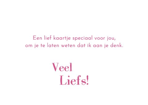 Sterkte kaart paardenbloem met hartjes 3