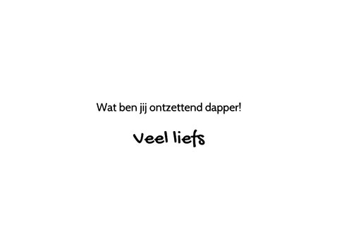 Sterkte kaart - Wat ben je dapper 3