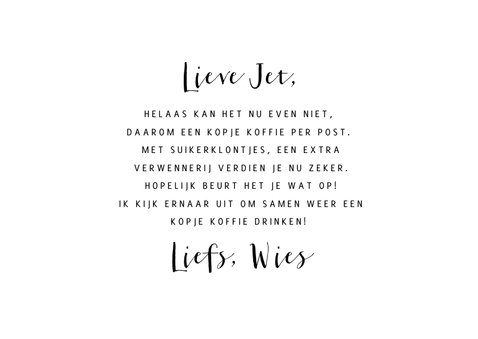 Sterktekaart - All you need is koffie 3