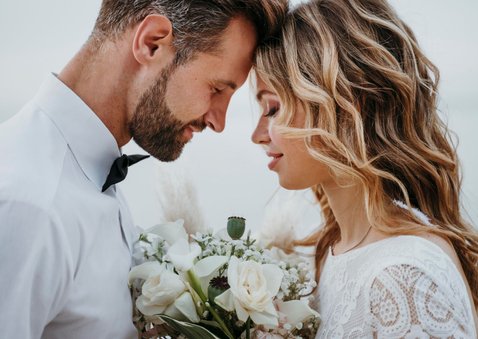 Stijlvol bedankkaartje grijs waterverf goud thank you foto 2