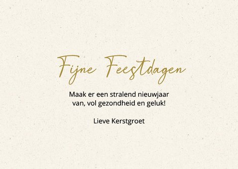 Stijlvol kerstkaartje met foto 3