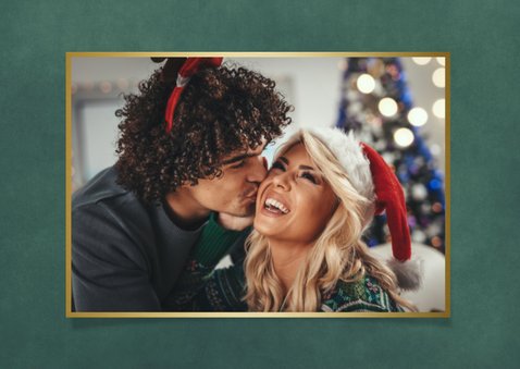 Stijlvolle botanische uitnodiging kerstdiner met takjes 2