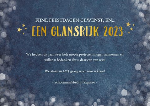 Stijlvolle fotocollage zakelijke kerstkaart met 3 foto's 3