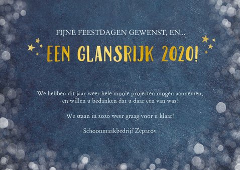 Stijlvolle fotocollage zakelijke kerstkaart met 3 foto's 3