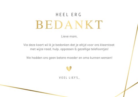Stijlvolle fotokaart voor de liefste oma & mama 3