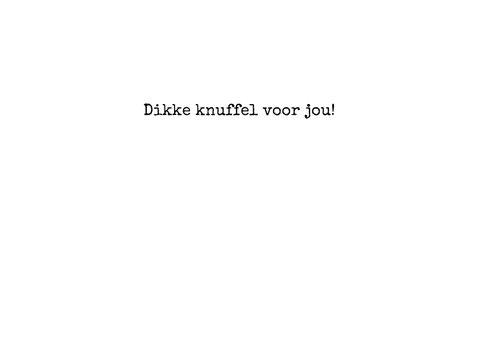 Stijlvolle kaart met lief gedicht voor een bijzonder mens 3