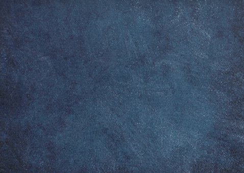 Stijlvolle kerstkaart donkerblauw met goudlook feestdagen Achterkant