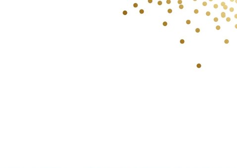 Stijlvolle kerstkaart met groene achtergrond en goud 2