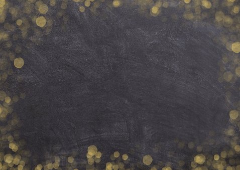 Stijlvolle uitnodiging huwelijksjubileum 60 jaar met goud Achterkant