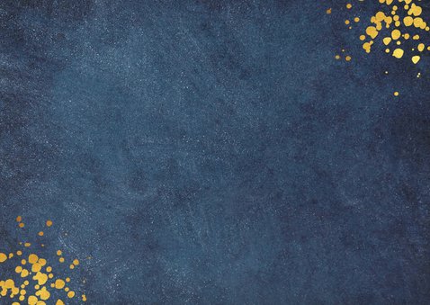 Stijlvolle zakelijke kerstkaart met tekst fijne feestdagen Achterkant