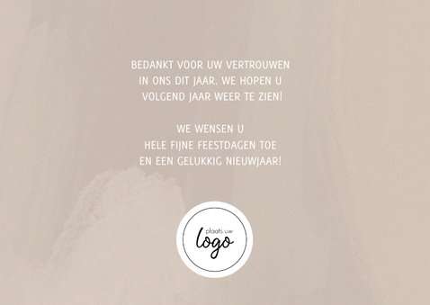 Stijlvolle zakelijke nieuwjaarskaart 2021 en 2 foto's 3
