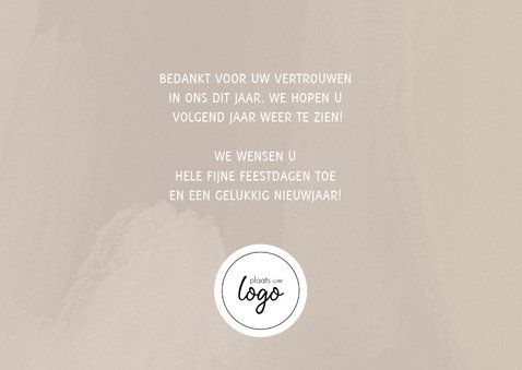 Stijlvolle zakelijke nieuwjaarskaart met fotocollage en 2020 3