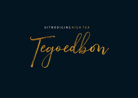 Tegoedbon High Tea met foto's en illustraties 2