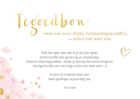 Tegoedbon voor een dikke verjaardagsknuffel 3