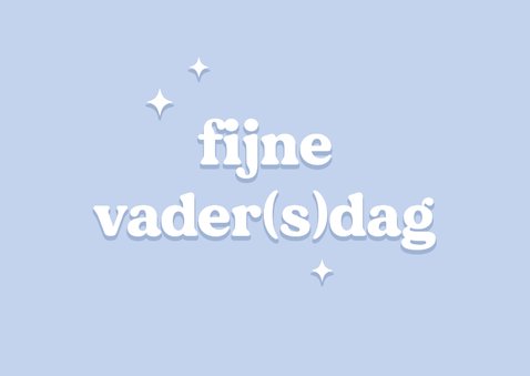 Trendy blauw vaderdagkaartje voor een gay koppel 2