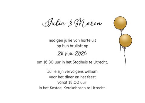 Trouwkaart Bakfiets kinderen2 3