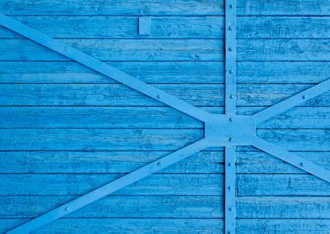 Uitnodiging blauw hout kind - OT 2