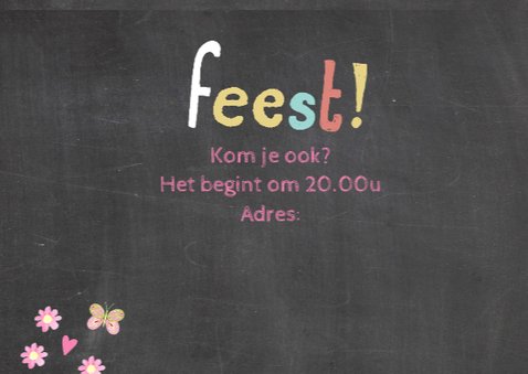 uitnodiging feest krans 3
