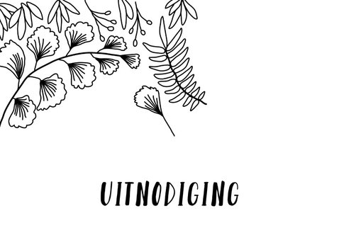 Uitnodiging fotokaart verjaardag vrouw leeftijd 2