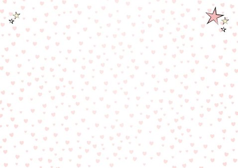 Uitnodiging handlettering trendy kaart met foto en banner 2