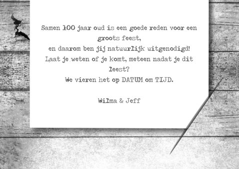 Uitnodiging hekwerk en hart RB 3