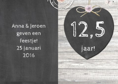 uitnodiging jubileum schoolbord 2