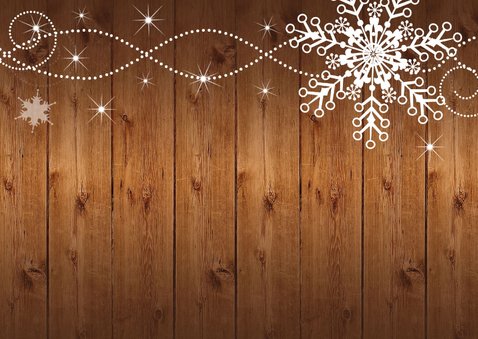Uitnodiging kerstborrel houtprint 2