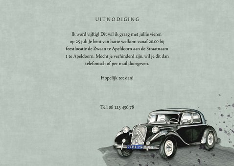 Uitnodiging oldtimer 3