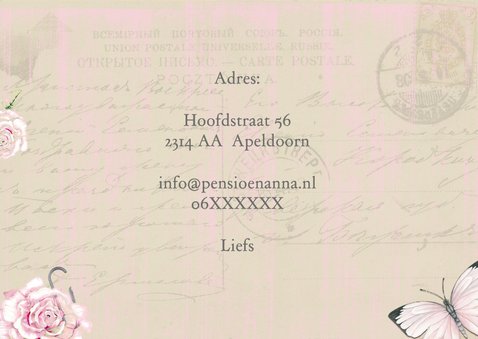 Uitnodiging pensioen vintage 3