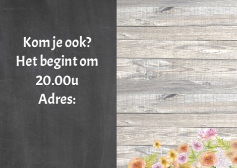 Uitnodiging pensioenfeestje 3