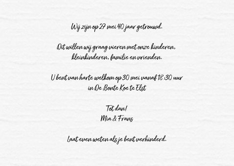Uitnodiging roos en hout 3
